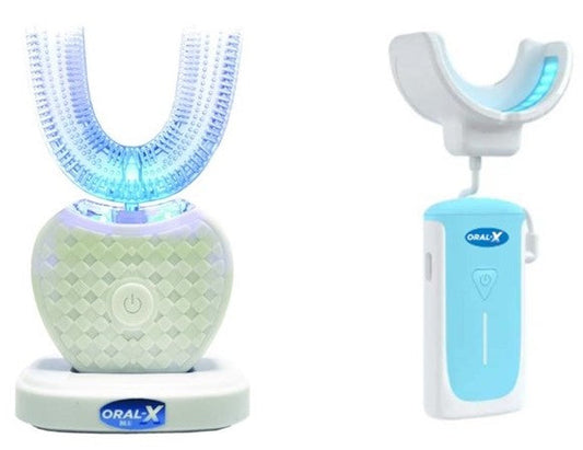 Whiter Teeth and Enhanced Oral Health with Blue LED Light Technology