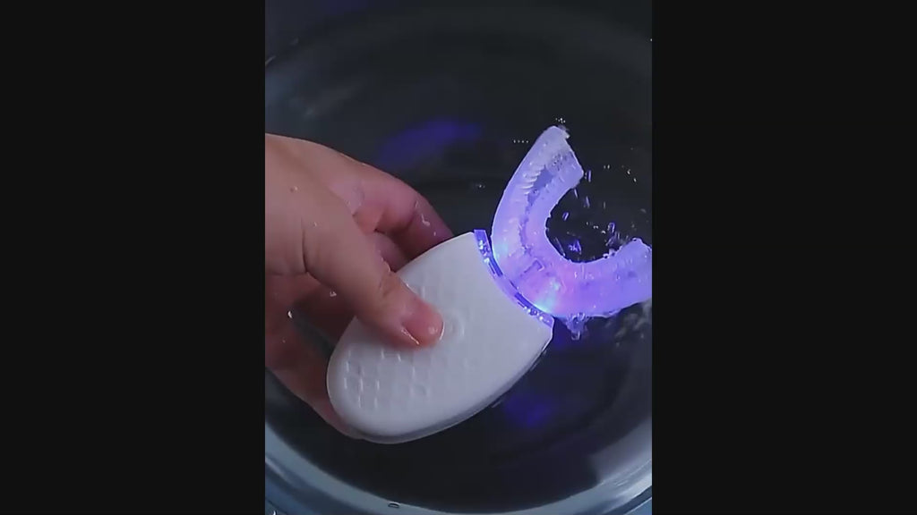 ORAL-X Sonic AUTO Brush 360 Degree Ultrasonic Blue Light Toothbrus